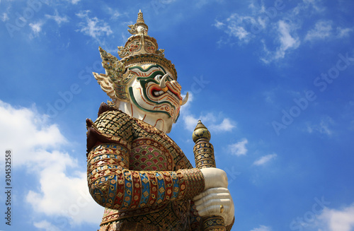 Statua pałac w Bangkoku