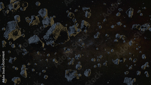 Meteorito asteroide roca