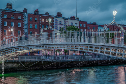 Le Ha'penny bridge de Dublin