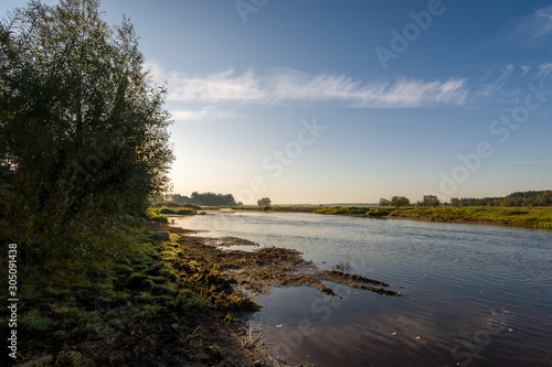 Rzeka Narew, Wieś nad Narwią, Krajobraz wiejski Podlasia