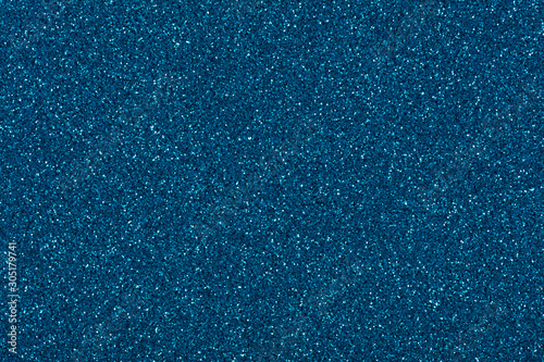 Glitter background in blue tone for your new Christmas design work.