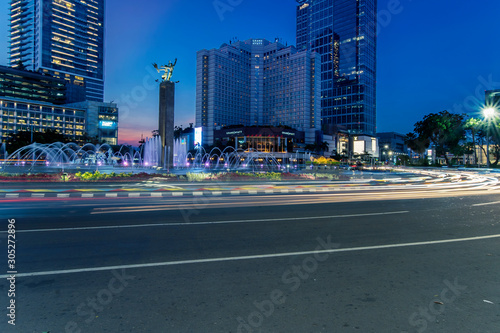 Selamat Datang monument bundaran Indonesia