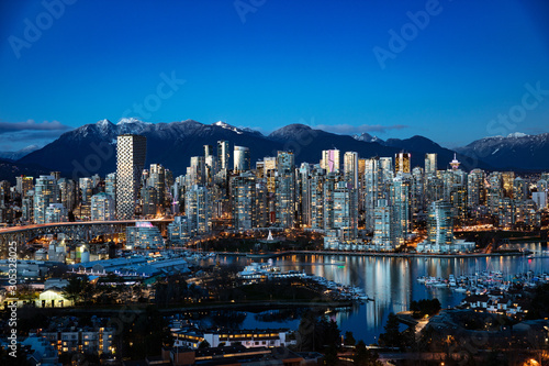 Vancouver City skyline