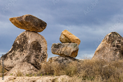 Old megalith stones on top of the other