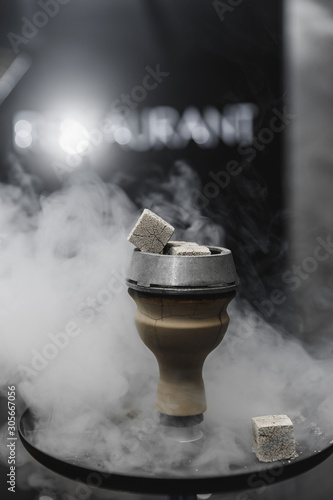  hookah in the smoke