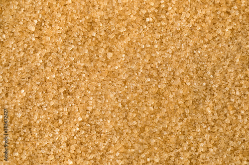 Cane sugar close up full frame