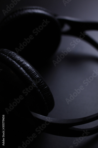 headphones isolated on background