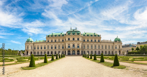 Belvedere Palace in Vienna, Austria