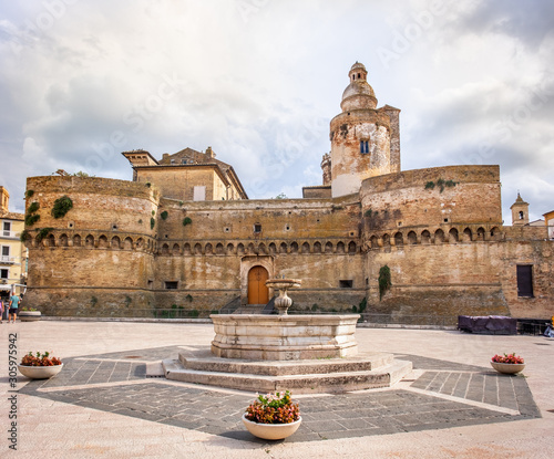 Abruzzo region landmark Vasto - Italy - the Castello di Caldoresco castle