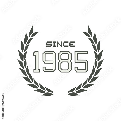 since 1985 classic symbol