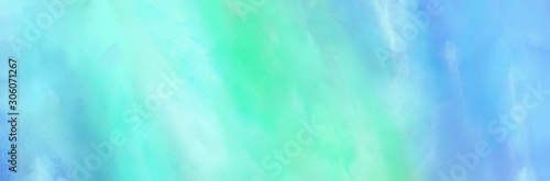 grunge background with sky blue, pale turquoise and medium turquoise color and space for text