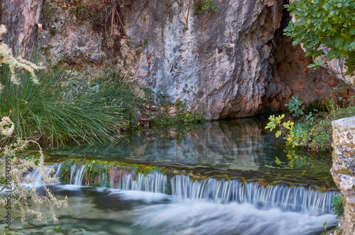 The Source of the Genal River in the mountain range of Ronda