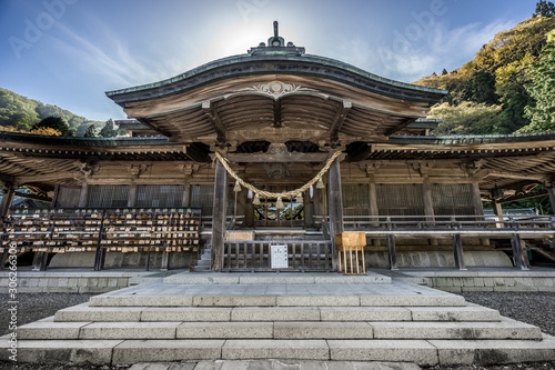 Hakodate Hachimangu. 函館八幡宮 Shinto shrine located in Hakodate city, Hokkaido.