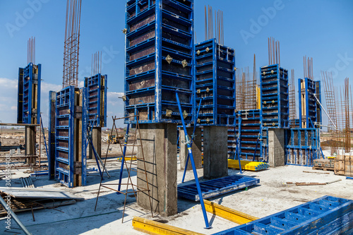 Formwork of concrete structure columns