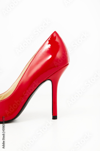 highheel on a white background.