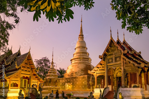 Wat Phra Singh in Chiang Mai, Thailand