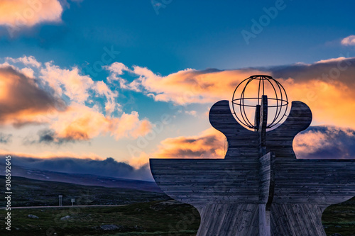 North polar circle in Norway