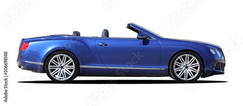 sporty luxury convertible