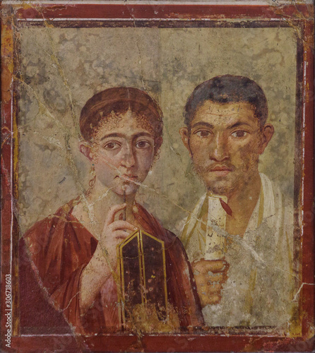 Fresco from Pompeii (Pompei)