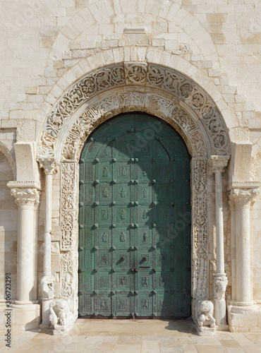 West portal of Trani Cathedral