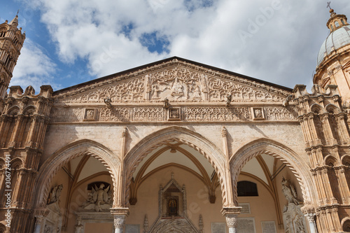 South portico of cathedral of Palermo