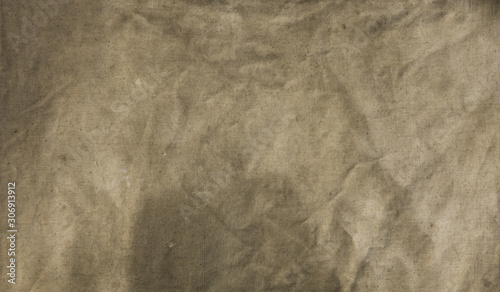 vintage texture of old military tarp