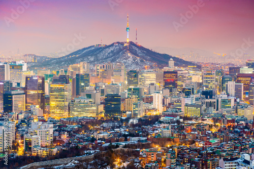 Seoul, South Korea Cityscape