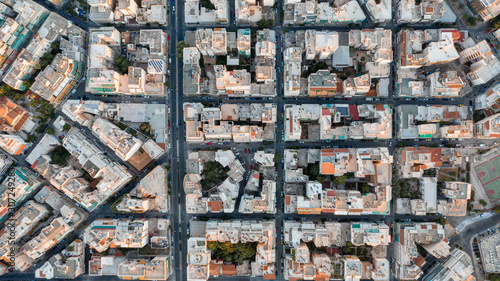 Roofs of Athens from above