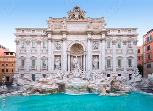 Trevi Fountain, the façade