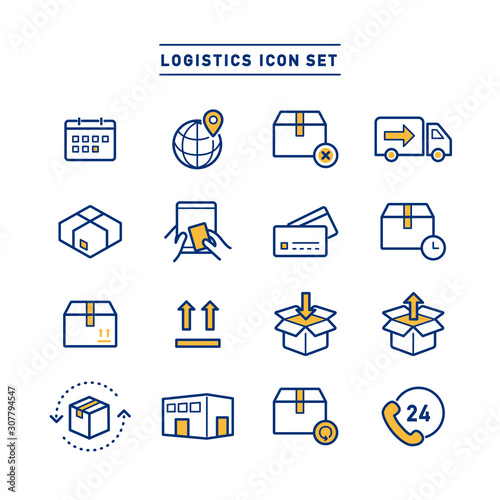 LOGISTICS ICON SET