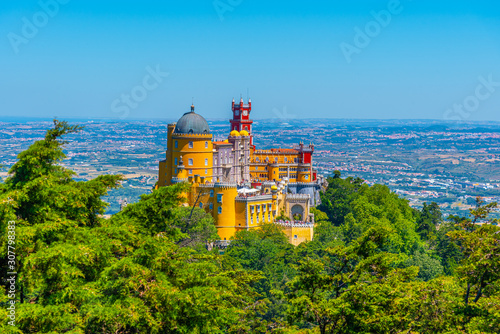 National Palace of Pena near Sintra, Portugal