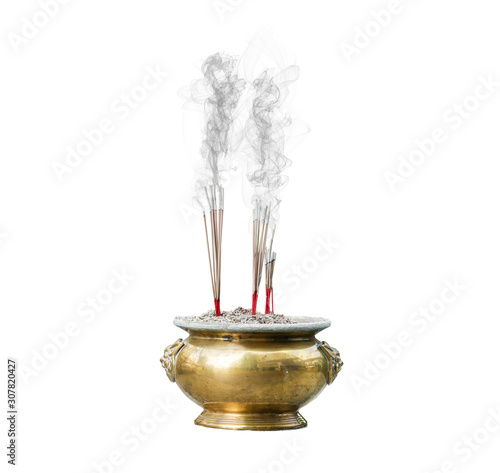 incense burner isolated