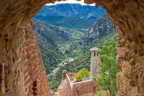 Fort Liberia in Villegranche-de-Conflent, France