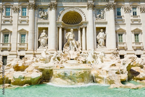 Trevi Fountain, Fontana di Trevi in Rome