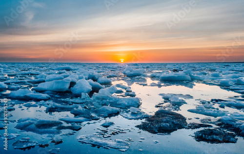 Ice Lake Sunset