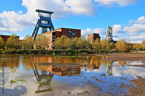 Historisches Ruhrgebiet, Zeche, Bergwerk Ewald, Deutschland