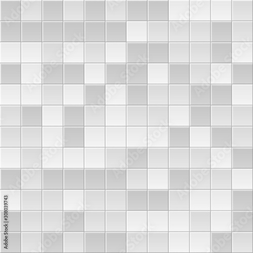 Tile background. Brick texture. Square tiles.