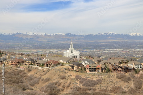Temple of the Latter Day Saints in Draper, Utah