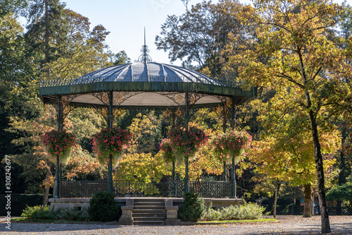 Le Jardin public de Saint-Omer: le kiosque