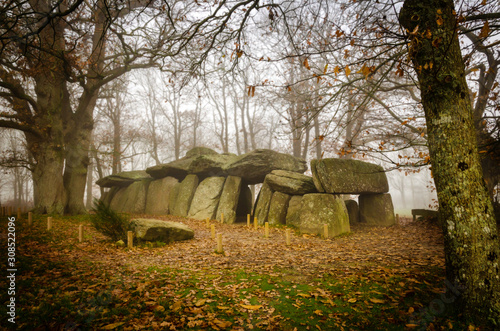 La Roche-aux-Fees (the fairies’ rock) in Brittany, France, is regarded as Europe’s best preserved dolmen