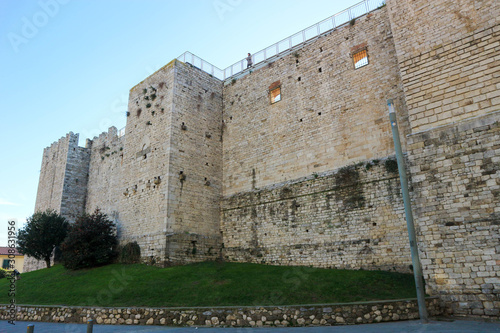 Medieval Emperor ferdinand Castle in Prato, Tuscany, Italy