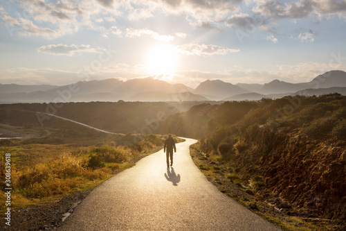 Road in mountains