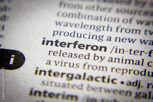 Word or phrase Interferon in a dictionary.