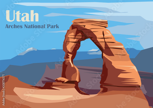 Delicate Arch in Arches National Park