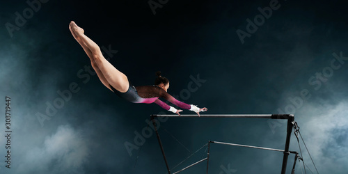 Female gymnast.