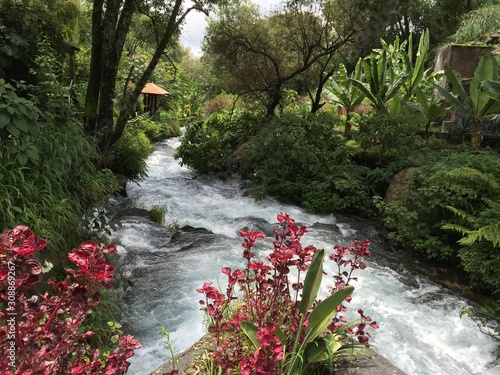 Parque lineal de Uruapan Michoacan, Mexico