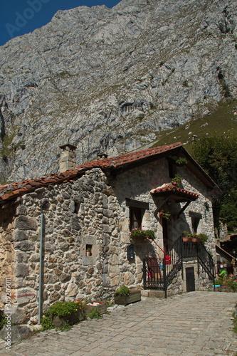Village Bulnes in Picos de Europa in Asturia,Spain,Europe