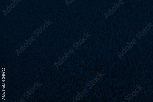 dark blue fine leather texture for background