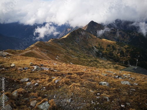 Tatry wysokie - na szlaku górskim