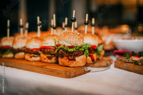 Beautiful snack decoration for wedding ceremony